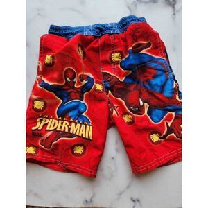 Spiderman 24 month swim trunks toddler superhero pull on swim shorts
